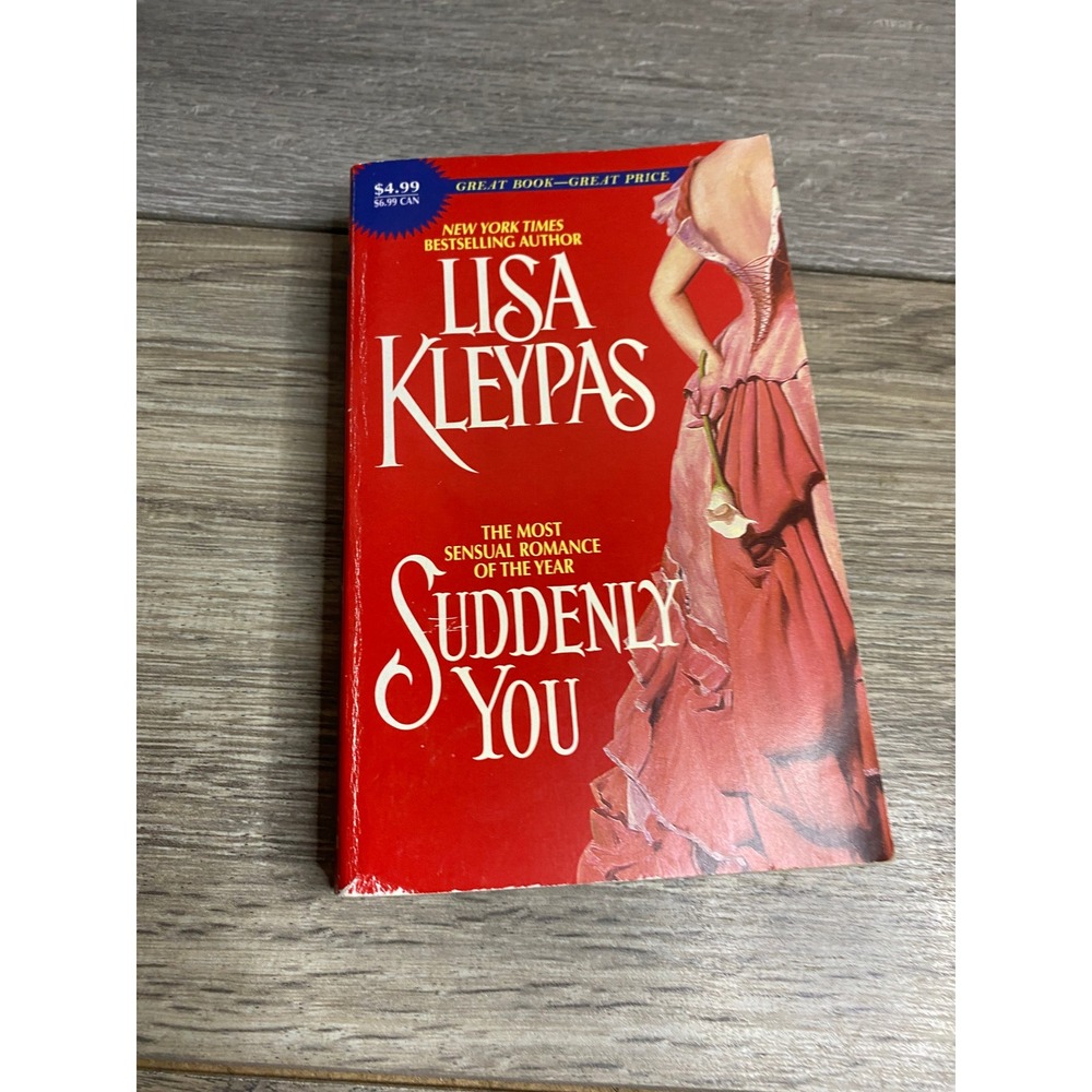 Lisa Kleypas Suddenly You Historical Romance Mass Market Paperback‎ 2001 Novel